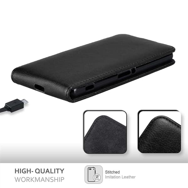 Deksel til Sony Xperia Z2 Flip Etui med magnetisk lukking