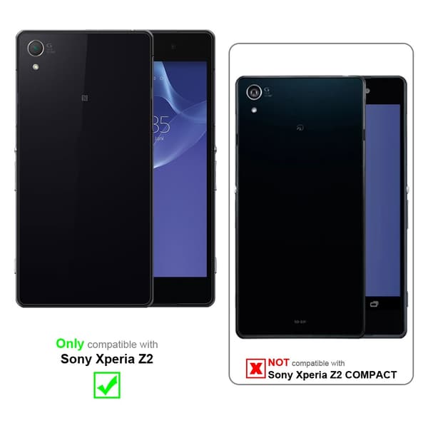 Sony Xperia Z2 Suojakotelo Suojakuori Lompakkokotelo Matkapuhelinkotelo flip muotoilu magneettisuljenta