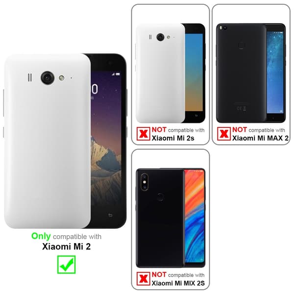Skyddsfodral för Xiaomi Mi 2 Fodral Skal i flipdesign med magnetisk stängning Case Cover