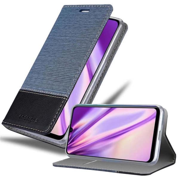 Huawei P SMART PLUS 2019 Pungetui Cover Case () MØRKEBLÅ SORT