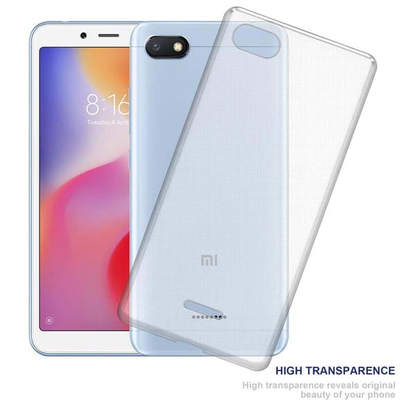 Xiaomi RedMi 6A Suojakuori Suojakotelo valmistettu joustavasta TPU-silikonista
