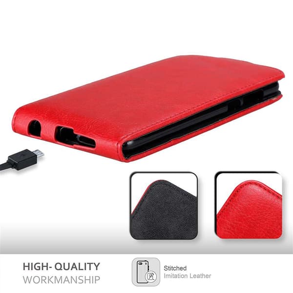 Deksel til Honor 8 / 8 PREMIUM Flip Etui med magnetisk lukking