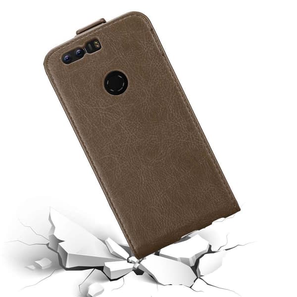 Deksel til Honor 8 / 8 PREMIUM Flip Etui med magnetisk lukking