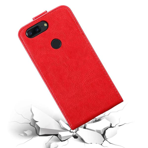 Skyddsfodral för OnePlus 5T Fodral Skal i flipdesign med magnetisk stängning Case Cover