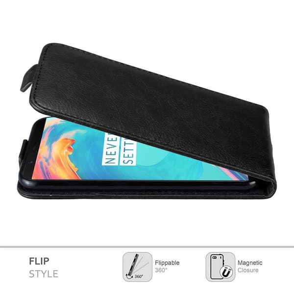 Skyddsfodral för OnePlus 5T Fodral Skal i flipdesign med magnetisk stängning Case Cover