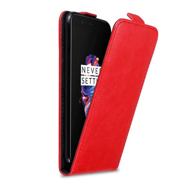 Skyddsfodral för OnePlus 5 Fodral Skal i flipdesign med magnetisk stängning Case Cover