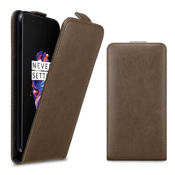 Skyddsfodral för OnePlus 5 Fodral Skal i flipdesign med magnetisk stängning Case Cover