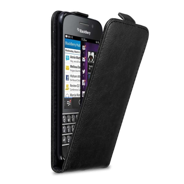 Blackberry Q10 Suojakotelo Suojakuori Lompakkokotelo Matkapuhelinkotelo flip muotoilu magneettisuljenta