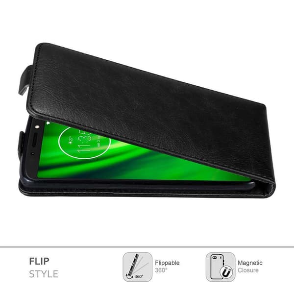 Deksel til Motorola MOTO E5 / G6 PLAY Flip Etui med magnetisk lukking