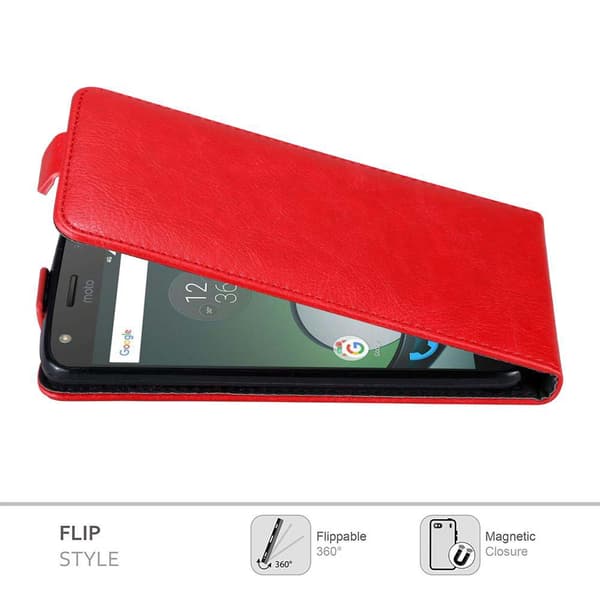 Deksel til Motorola MOTO Z PLAY Flip Etui med magnetisk lukking