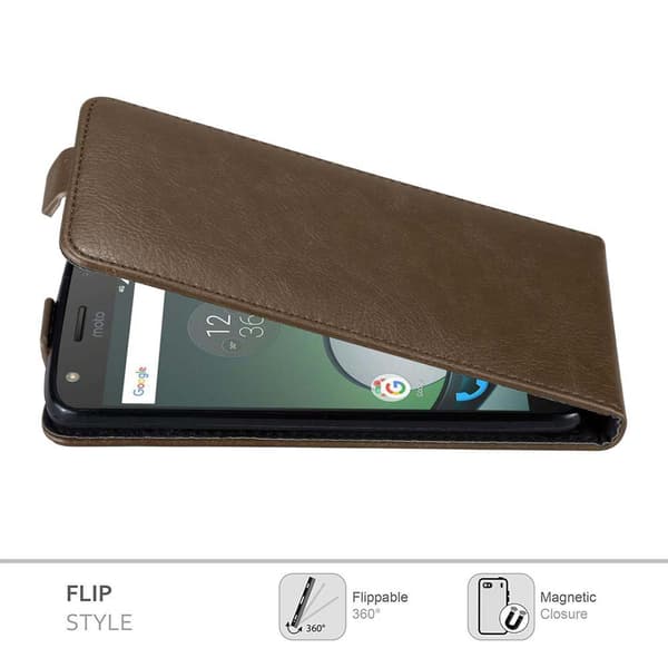 Deksel til Motorola MOTO Z PLAY Flip Etui med magnetisk lukking