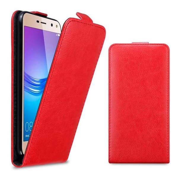 Huawei Y5 2017 / Y6 2017 Suojakotelo Suojakuori Lompakkokotelo Matkapuhelinkotelo flip muotoilu magneettisuljenta