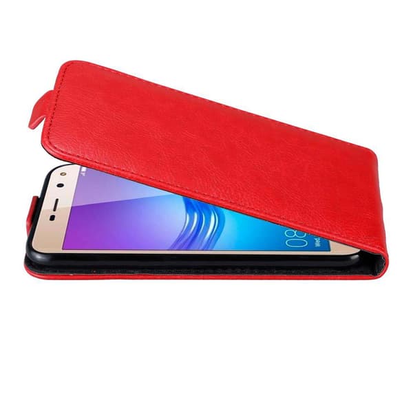 Huawei Y5 2017 / Y6 2017 Suojakotelo Suojakuori Lompakkokotelo Matkapuhelinkotelo flip muotoilu magneettisuljenta
