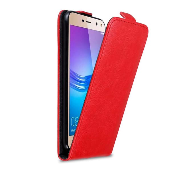 Huawei Y5 2017 / Y6 2017 Suojakotelo Suojakuori Lompakkokotelo Matkapuhelinkotelo flip muotoilu magneettisuljenta