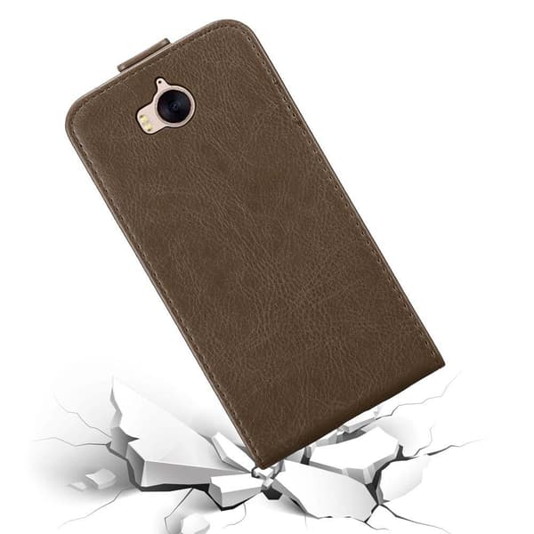 Huawei Y5 2017 / Y6 2017 Suojakotelo Suojakuori Lompakkokotelo Matkapuhelinkotelo flip muotoilu magneettisuljenta