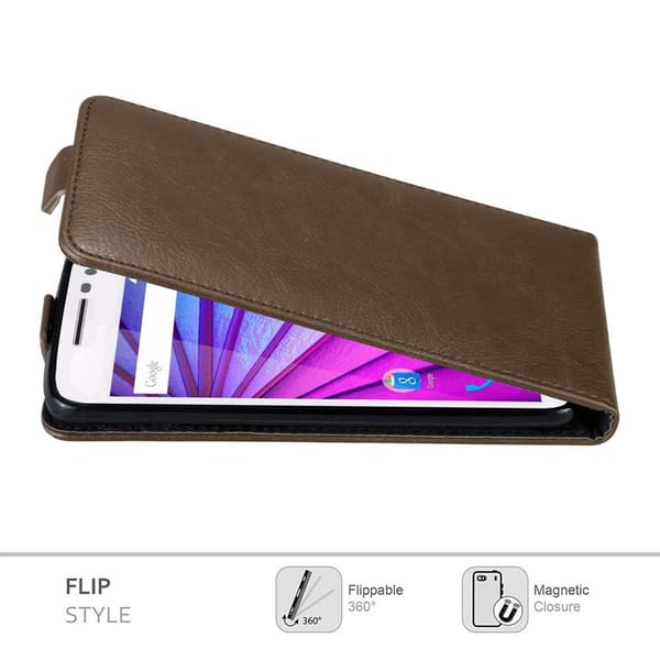 Skyddsfodral för Motorola MOTO G3 Fodral Skal i flipdesign med magnetisk stängning Case Cover