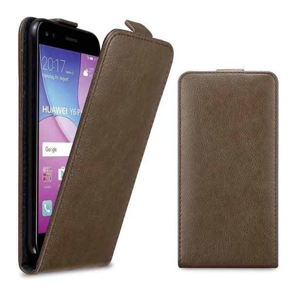 Deksel til Huawei Y6 PRO 2017 Flip Etui med magnetisk lukking