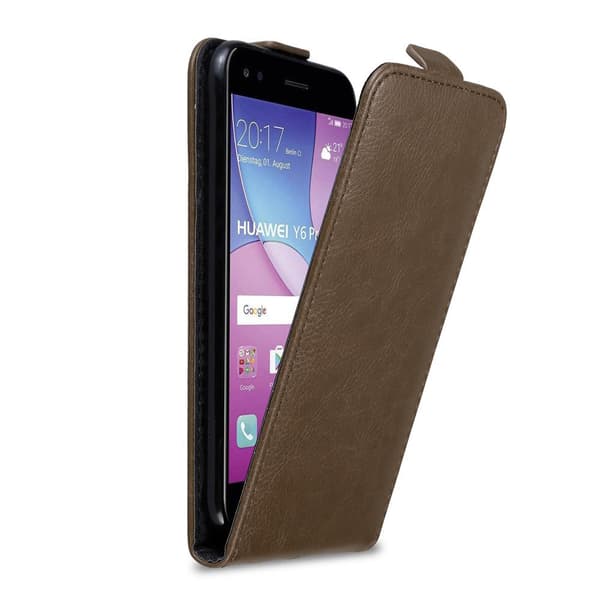 Deksel til Huawei Y6 PRO 2017 Flip Etui med magnetisk lukking