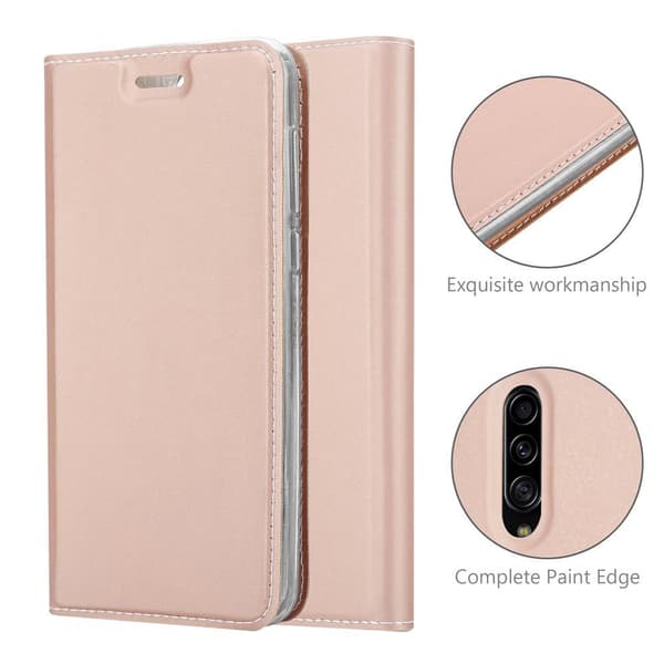 Samsung Galaxy A90 5G Skal Fodral med magnetisk stängning, ståfunktion och kortficka Mobilskydd
