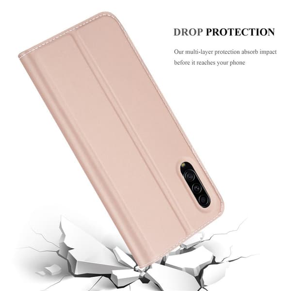 Samsung Galaxy A90 5G Skal Fodral med magnetisk stängning, ståfunktion och kortficka Mobilskydd