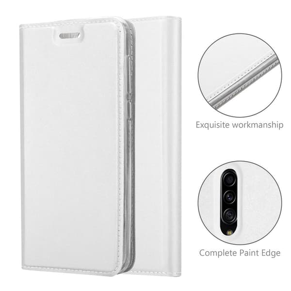 Samsung Galaxy A90 5G Skal Fodral med magnetisk stängning, ståfunktion och kortficka Mobilskydd