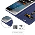 Pikkukuva 7 / 11: ZTE Blade A612 Suojakotelo Suojakuori Lompakkokotelo Matkapuhelinkotelo jossa magneettisuljenta, jalusta-toiminto ja korttitasku