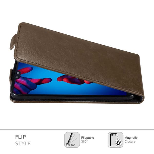 Huawei P20 Suojakotelo Suojakuori Lompakkokotelo Matkapuhelinkotelo flip muotoilu magneettisuljenta