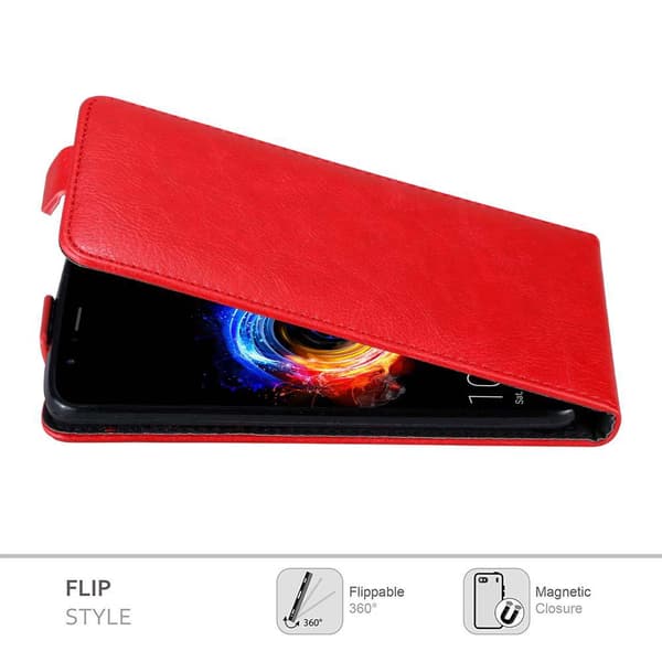 Honor 8 PRO Suojakotelo Suojakuori Lompakkokotelo Matkapuhelinkotelo flip muotoilu magneettisuljenta