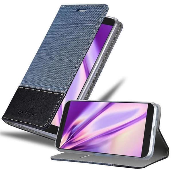 Alcatel 3X 2018 Skal Plånboksfodral med magnetisk stängning, ståfunktion och kortficka