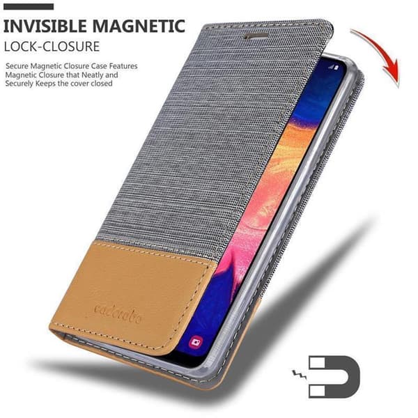 Samsung Galaxy A10 / M10 Suojakotelo Suojakuori Lompakkokotelo Matkapuhelinkotelo jossa magneettisuljenta, jalusta-toiminto ja korttitasku