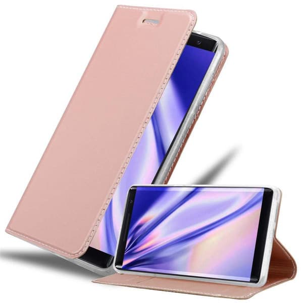 Nokia 8 Sirocco Suojakotelo Suojakuori Lompakkokotelo Matkapuhelinkotelo jossa magneettisuljenta, jalusta-toiminto ja korttitasku