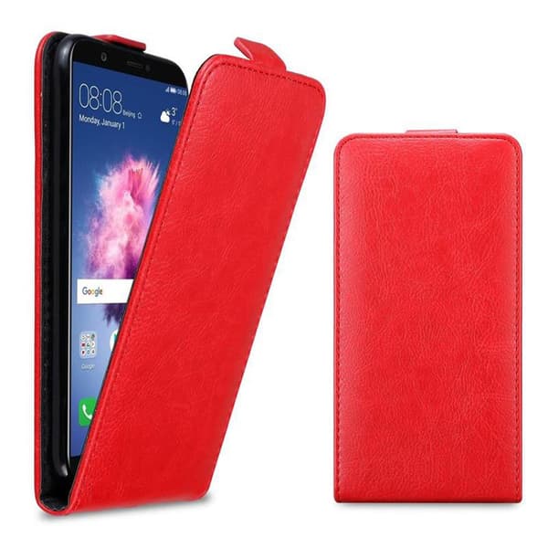 Huawei P SMART 2018 / Enjoy 7S Suojakotelo Suojakuori Lompakkokotelo Matkapuhelinkotelo flip muotoilu magneettisuljenta