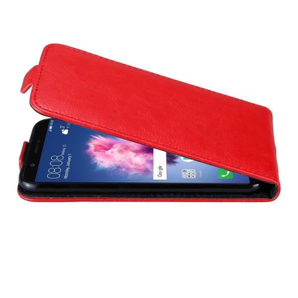 Huawei P SMART 2018 / Enjoy 7S Suojakotelo Suojakuori Lompakkokotelo Matkapuhelinkotelo flip muotoilu magneettisuljenta