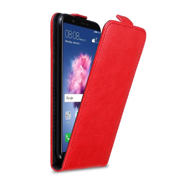 Huawei P SMART 2018 / Enjoy 7S Suojakotelo Suojakuori Lompakkokotelo Matkapuhelinkotelo flip muotoilu magneettisuljenta