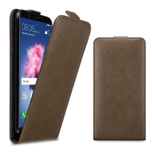 Huawei P SMART 2018 / Enjoy 7S Suojakotelo Suojakuori Lompakkokotelo Matkapuhelinkotelo flip muotoilu magneettisuljenta