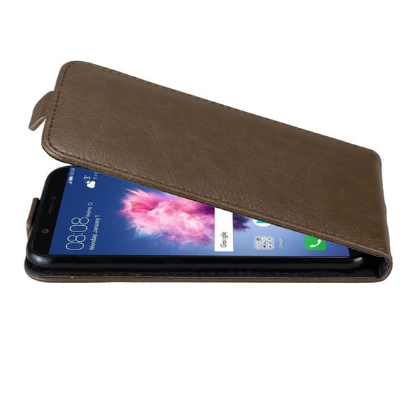 Huawei P SMART 2018 / Enjoy 7S Suojakotelo Suojakuori Lompakkokotelo Matkapuhelinkotelo flip muotoilu magneettisuljenta