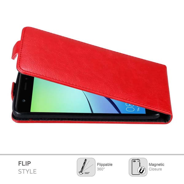 Deksel til Huawei NOVA Flip Etui med magnetisk lukking