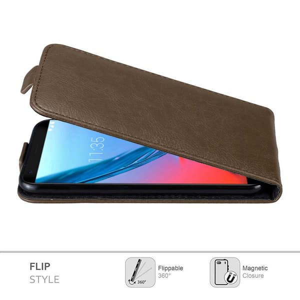 Skyddsfodral för ZTE Blade V9 Fodral Skal i flipdesign med magnetisk stängning Case Cover