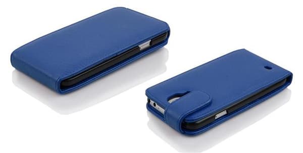 Skyddsfodral för Samsung Galaxy S5 MINI / S5 MINI DUOS Fodral Skal Mobilskydd i flipdesign av texturerat konstläder Case Cover