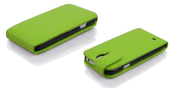 Skyddsfodral för Samsung Galaxy S5 MINI / S5 MINI DUOS Fodral Skal Mobilskydd i flipdesign av texturerat konstläder Case Cover