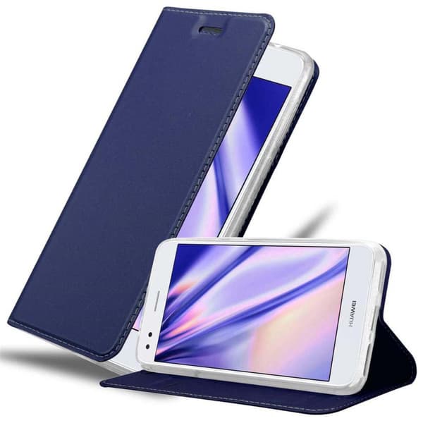 Huawei Y6 PRO 2017 Skal Fodral med magnetisk stängning, ståfunktion och kortficka Mobilskydd