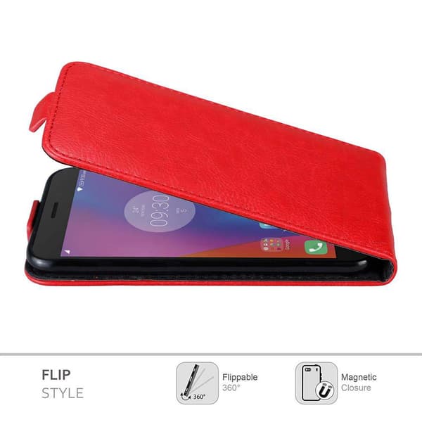 Deksel til Lenovo K6 / K6 POWER Flip Etui med magnetisk lukking