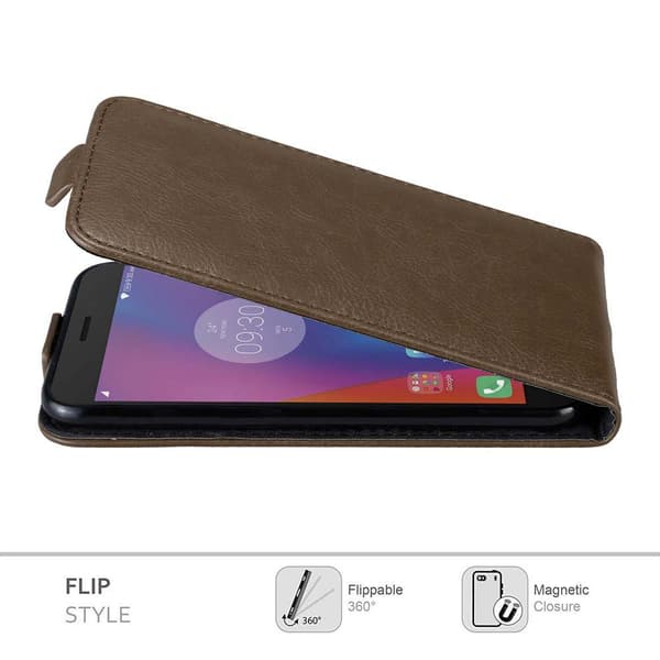 Deksel til Lenovo K6 / K6 POWER Flip Etui med magnetisk lukking