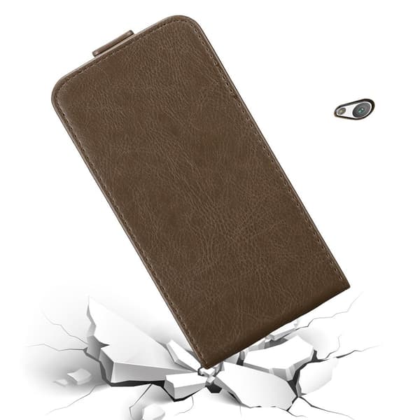 Skyddsfodral för Sony Xperia E5 Fodral Skal i flipdesign med magnetisk stängning Case Cover