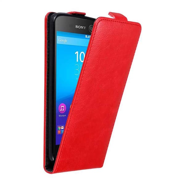 Deksel til Sony Xperia M5 Flip Etui med magnetisk lukking