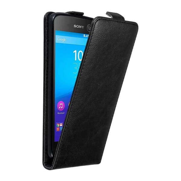 Deksel til Sony Xperia M5 Flip Etui med magnetisk lukking