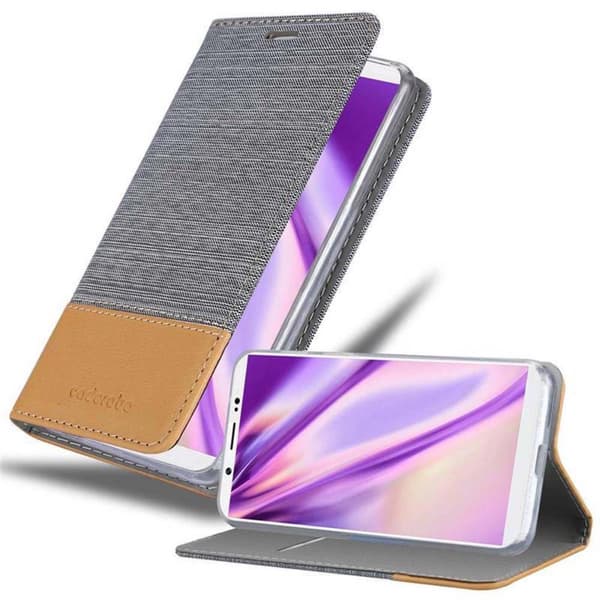 Deksel til Vivo V7 PLUS Lommebokdeksel med magnetisk lukking, stativfunksjon og kortlomme