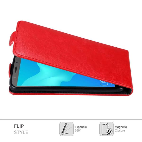 Honor 7S / Huawei Y5 2018 Suojakotelo Suojakuori Lompakkokotelo Matkapuhelinkotelo flip muotoilu magneettisuljenta