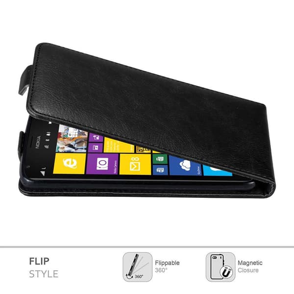 Deksel til Nokia Lumia 1520 Flip Etui med magnetisk lukking