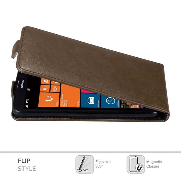 Nokia Lumia 1320 Suojakotelo Suojakuori Lompakkokotelo Matkapuhelinkotelo flip muotoilu magneettisuljenta
